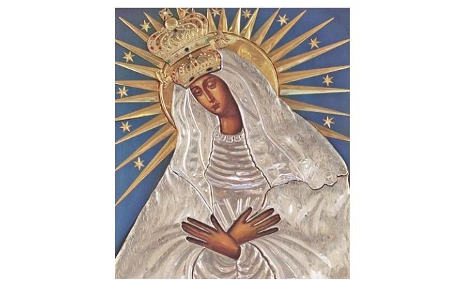 Остробрамская икона божией матери: кому помогает, как молиться