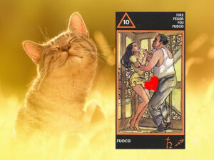 10 (Десятка) Огня Таро Манара: значение в отношениях, любви, чувствах, толкование в сочетании с другими картами при гадании