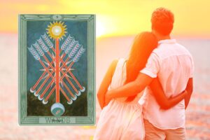 9 (Девятка) Жезлов Таро Тота (Кроули): Сила – значение карты в отношениях, любви и работе