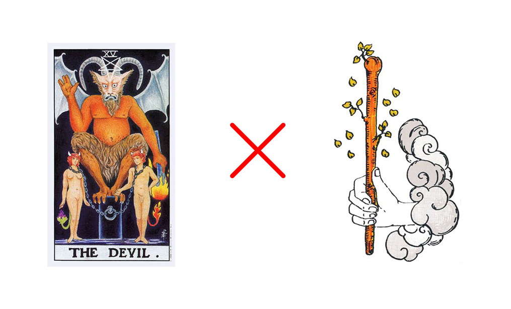 Дьявол Таро – 15 аркан: значение в отношениях, любви, работе и в сочетании с другими картами при гадании
