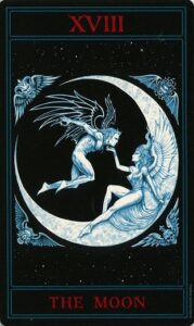 Луна Таро – 18 аркан: значение в отношениях, любви, работе и в сочетании с другими картами при гадании