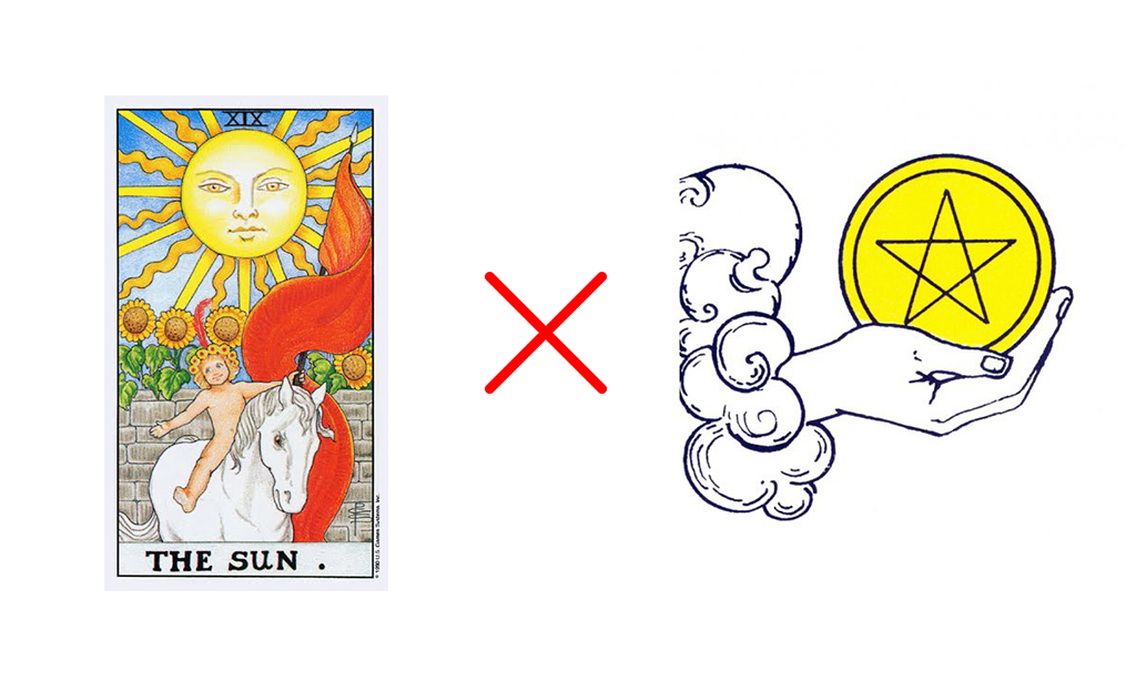 Солнце Таро – 19 аркан: значение в отношениях, любви, работе и в сочетании с другими картами при гадании