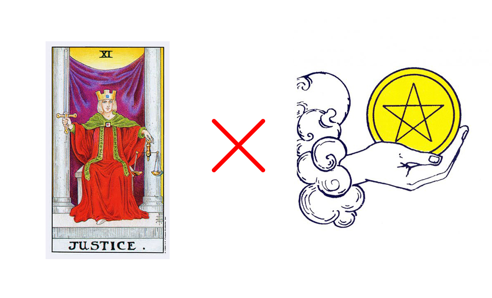 Справедливость (Правосудие) Таро – 8 аркан: значение в отношениях, любви, работе и в сочетании с другими картами при гадании