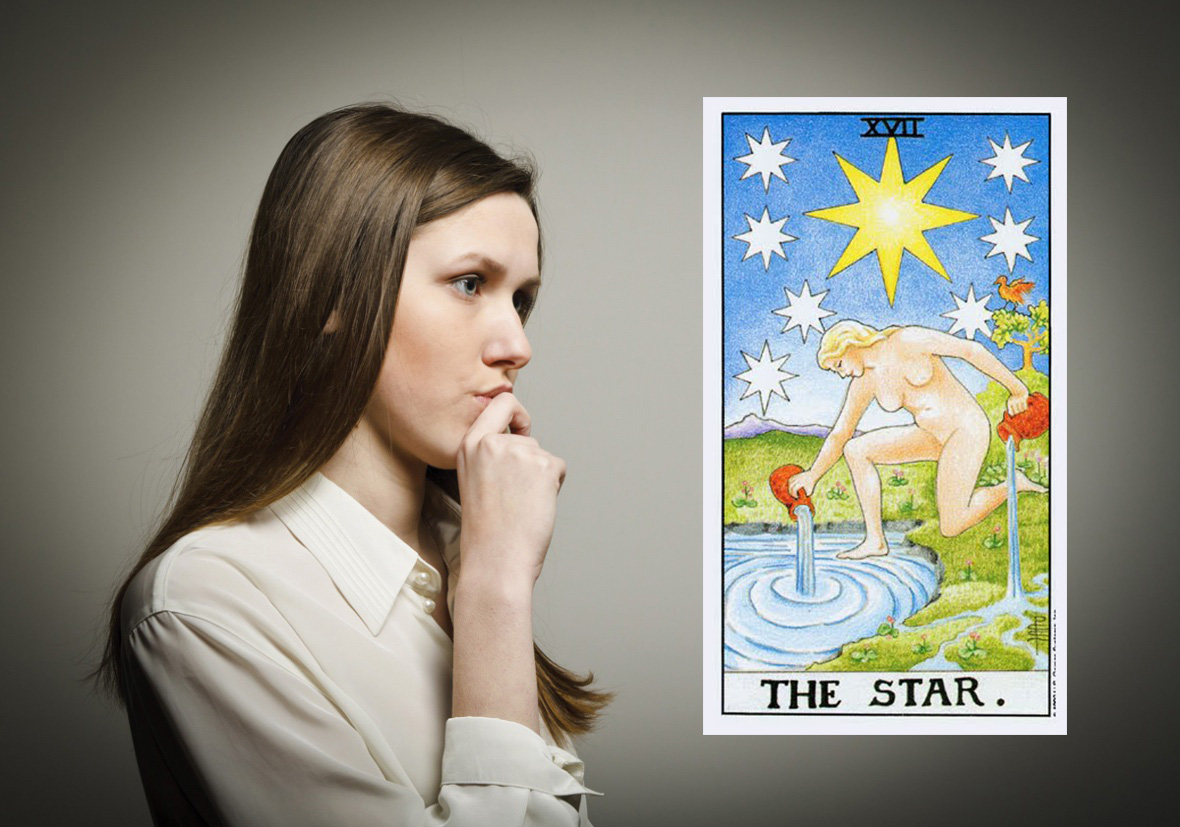Звезда Таро – 17 аркан: значение в отношениях, любви, работе и в сочетании с другими картами при гадании